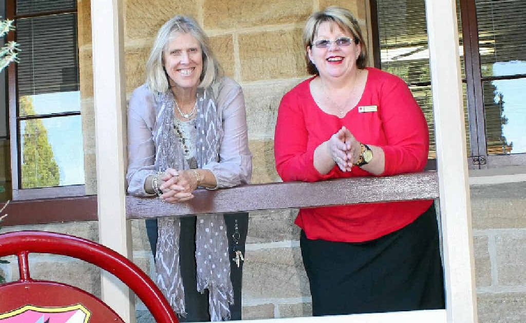 Central principal Christine Dolley and Joanne McKinnon of the Red Cross are joining forces to help grandparents raising their grandchildren. Central principal Christine Dolley and Joanne McKinnon of the Red Cross are joining forces to help grandparents raising their grandchildren.